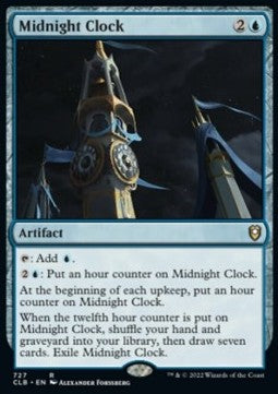 Midnight Clock - Commander Legends: Battle for Baldur's Gate: Extras (Rare) [XCLB-727]