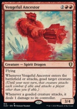 Vengeful Ancestor - Commander Legends: Battle for Baldur's Gate: Extras (Rare) [XCLB-812]