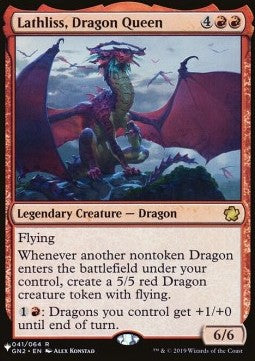 Lathliss, Dragon Queen - The List (Rare) [ZNL-41]