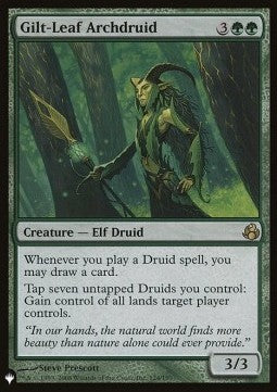 Gilt-Leaf Archdruid - The List (Rare) [ZNL-124]