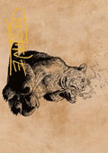 Art Series: Wilson, Refined Grizzly (V.2) - Commander Legends: Battle for Baldur's Gate: Extras (Tip Card) [XCLB-A60]