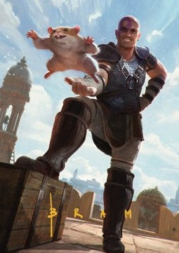 Art Series: Minsc & Boo, Timeless Heroes (V.4) - Commander Legends: Battle for Baldur's Gate: Extras (Tip Card) [XCLB-A72]