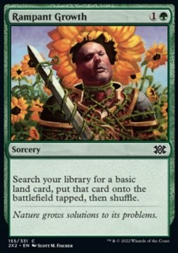 Rampant Growth - Double Masters 2022 (Common) [2X2-155]
