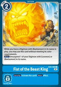 Fist of the Beast King (EX2-069) - Digital Hazard (Common) [EX-02-069]