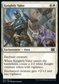 Knightly Valor - Double Masters 2022 (Common) [2X2-14]