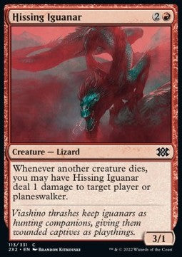 Hissing Iguanar - Double Masters 2022 (Common) [2X2-113]