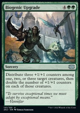 Biogenic Upgrade - Double Masters 2022 (Uncommon) [2X2-137]