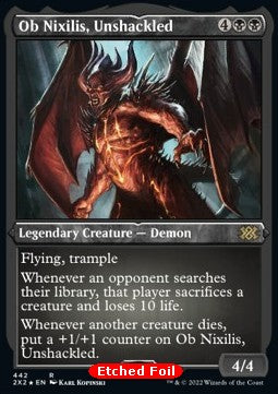 Ob Nixilis, Unshackled - Double Masters 2022: Extras (Rare) [X2X2-442]