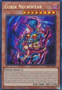 Curse Necrofear - Legendary Duelists: Season 3 (Secret Rare) [LDS3-009]