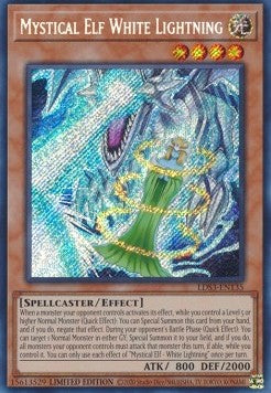 Mystical Elf - White Lightning - Legendary Duelists: Season 3 (Secret Rare) [LDS3-135]