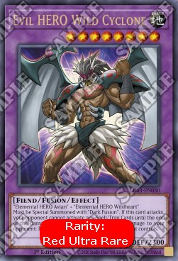 Evil HERO Wild Cyclone (V.2 - Ultra Rare) - Legendary Duelists: Season 3 (Ultra Rare) [LDS3-030]