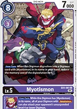 Myotismon (EX1-061) - Official Tournament Pack Events (Alternative Art) [OTPE-EX1-061]