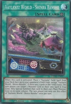 Vaylantz World - Shinra Bansho - Tactical Masters (Super Rare) [TAMA-012]
