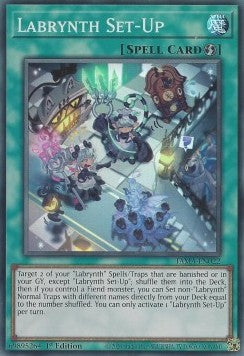Labrynth Set-Up - Tactical Masters (Super Rare) [TAMA-022]