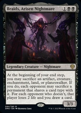 Braids, Arisen Nightmare - Dominaria United (Rare) [DMU-84]