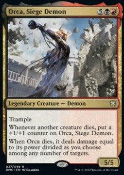 Orca, Siege Demon