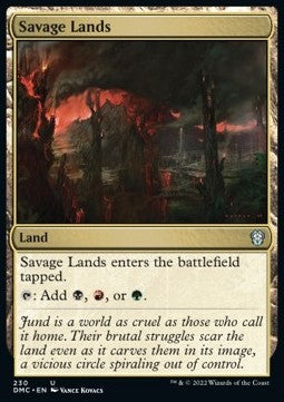 Savage Lands - Commander: Dominaria United (Uncommon) [DMC-230]