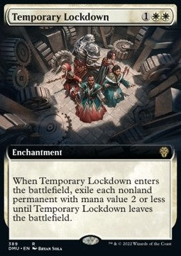 Temporary Lockdown - Dominaria United: Extras (Rare) [XDMU-389]