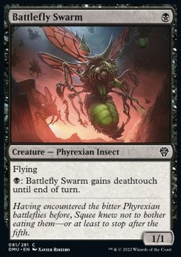 Battlefly Swarm - Dominaria United (Common) [DMU-81]