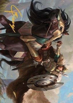Art Series: Knight of Dawn's Light (V.2) - Dominaria United: Extras (Tip Card) [XDMU-A10]