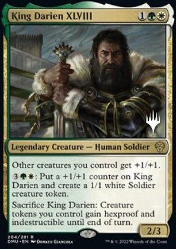 King Darien XLVIII (V.2) - Dominaria United: Promos (Rare) [PDMU-204]