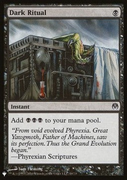 Dark Ritual - The List (Common) [ZNL-18]