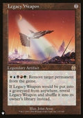 Legacy Weapon - The List (Rare) [ZNL-137]