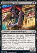 Discourtesy Clerk