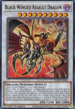 Black-Winged Assault Dragon - Darkwing Blast (Ultra Rare) [DABL-042]