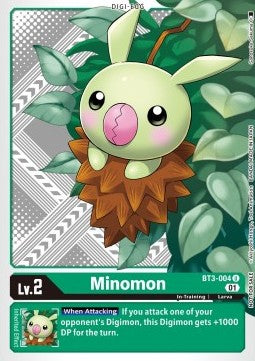 Minomon (BT3-004) (V.2) - Official Tournament Pack Events (Alternative Art) [OTPE-BT3-004]