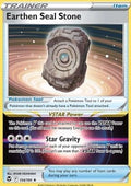 Earthen Seal Stone - Silver Tempest (Holo Rare) [SIT-154]