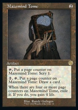 Mazemind Tome (V.1) - Retro Frame Artifacts (Rare) [BRR-30]