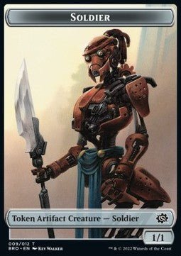 Soldier Token (A 1/1) // Powerstone Token (V.2)