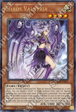 Chaos Valkyria - Battles of Legend: Crystal Revenge (Ultra Rare) [BLCR-072]