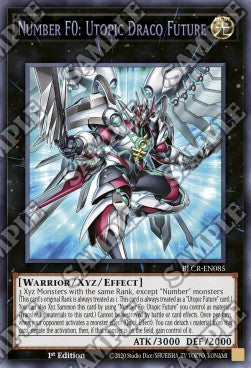 Number F0: Utopic Draco Future - Battles of Legend: Crystal Revenge (Secret Rare) [BLCR-085]