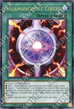 Salamangreat Circle - Battles of Legend: Crystal Revenge (Ultra Rare) [BLCR-087]