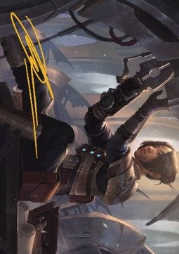 Art Series: Thopter Mechanic (V.2) - The Brothers' War: Extras (Tip Card) [XBRO-A13]