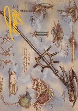 Art Series: Staff of Domination (V.2) - The Brothers' War: Extras (Tip Card) [XBRO-A79]