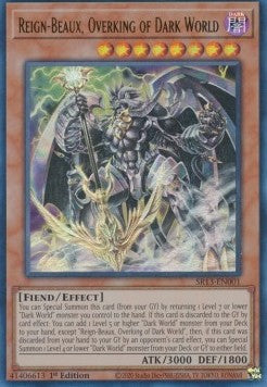 Reign-Beaux, Overking of Dark World - Structure Deck: Dark World (Ultra Rare) [SR13-001]