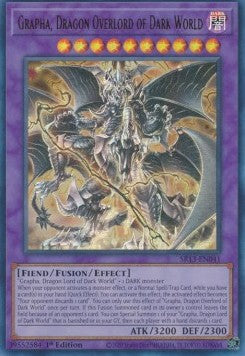 Grapha, Dragon Overlord of Dark World - Structure Deck: Dark World (Ultra Rare) [SR13-041]