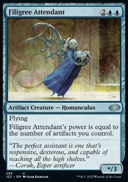 Filigree Attendant - Jumpstart 2022 (Uncommon) [J22-298]