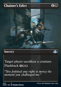 Chainer's Edict (V.2) - Dominaria Remastered: Extras (Uncommon) [XDMR-425]