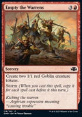 Empty the Warrens - Dominaria Remastered (Common) [DMR-118]