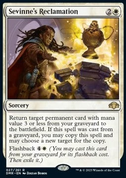 Sevinne's Reclamation - Dominaria Remastered (Rare) [DMR-27]