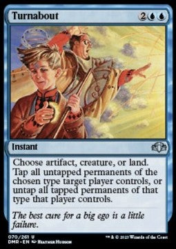 Turnabout - Dominaria Remastered (Uncommon) [DMR-70]