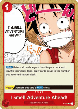 I Smell Adventure Ahead! (P-002) - Promos (Promo) [P-002]