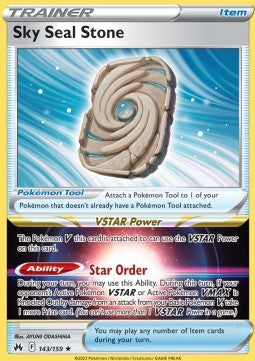 Sky Seal Stone - Crown Zenith (Holo Rare) [CRZ-143]