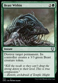 Beast Within - Commander: Phyrexia: All Will Be One (Uncommon) [ONC-104]