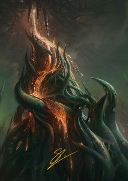 Art Series: Copperline Gorge (V.2) - Phyrexia: All Will Be One: Extras (Tip Card) [XONE-A57]