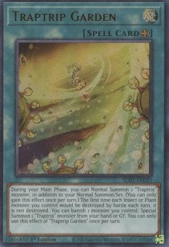 Traptrip Garden - Structure Deck: Beware of Traptrix (Ultra Rare) [SDBT-023]